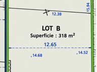 Vente Terrain à bâtir 316 m&sup2; — photo 4