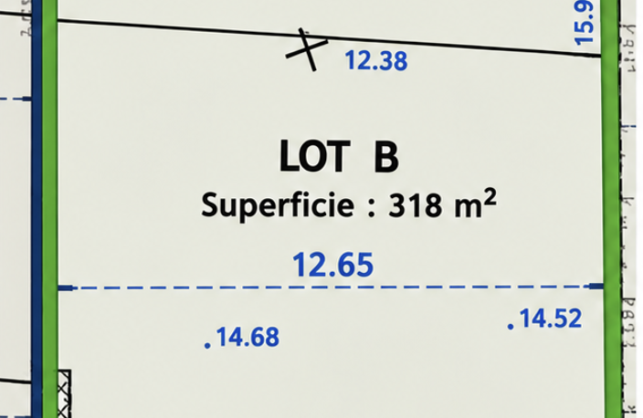 Vente Terrain à bâtir 316 m&sup2; — photo 4