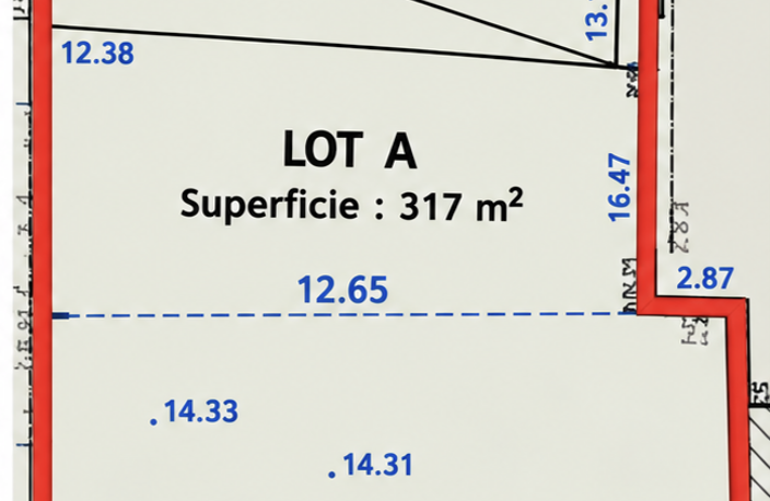 Vente Terrain à bâtir 317 m&sup2; — photo 4