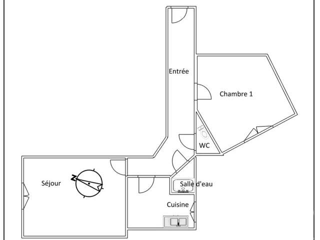 Vente Appartement 2 pièces — photo du bien