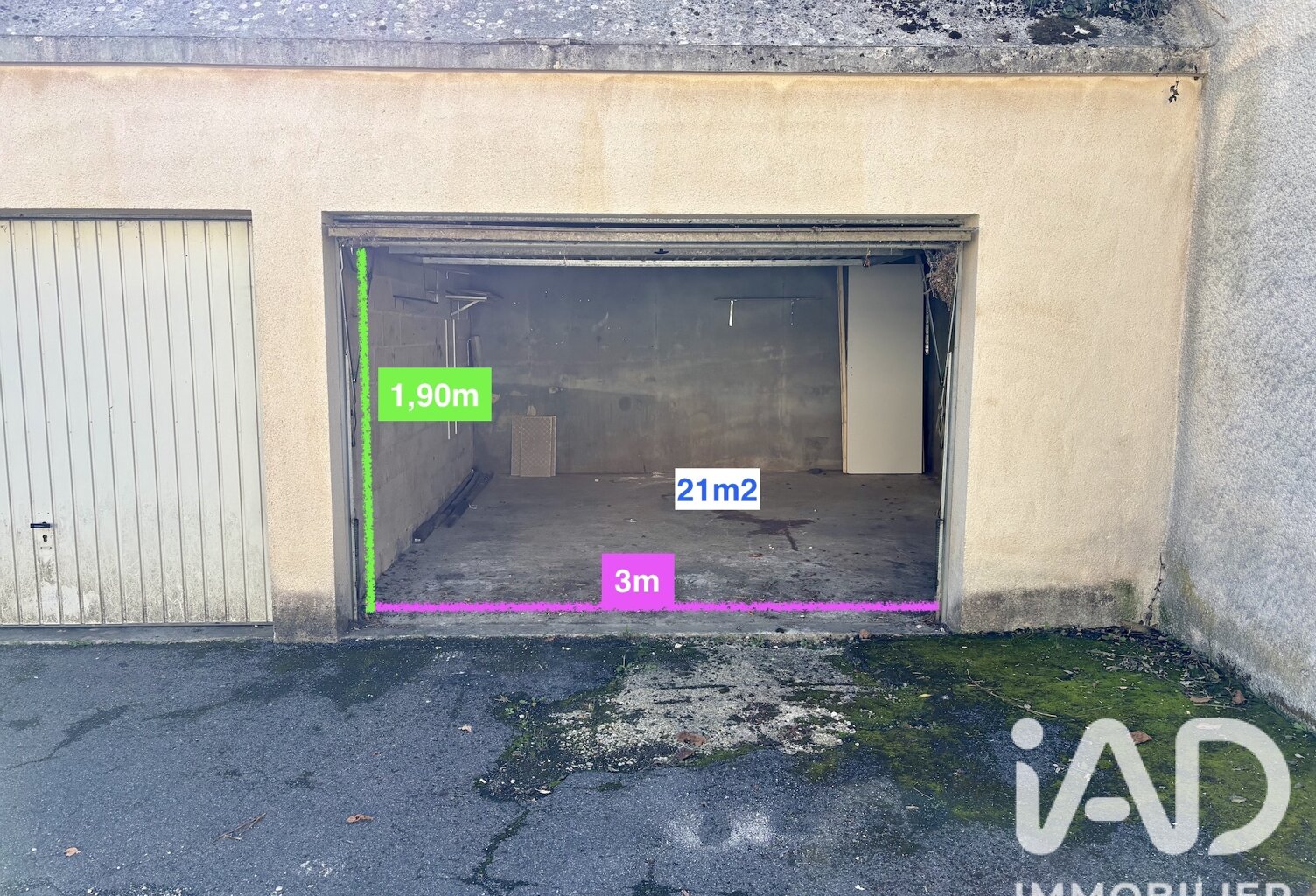 Vente Garage 21 m&sup2; — photo 1