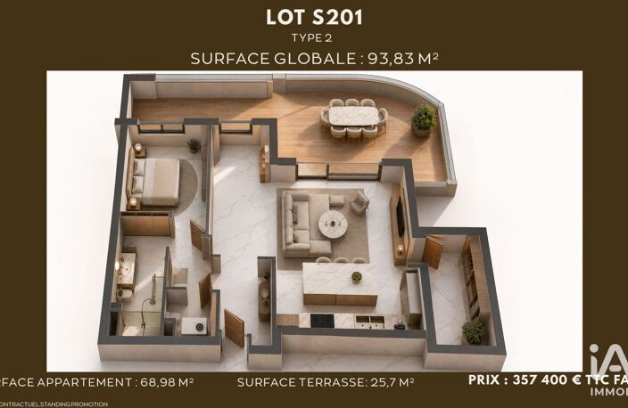 Vente Appartement 7 pièces — photo 2