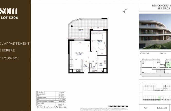 Vente Appartement 6 pièces — photo 3