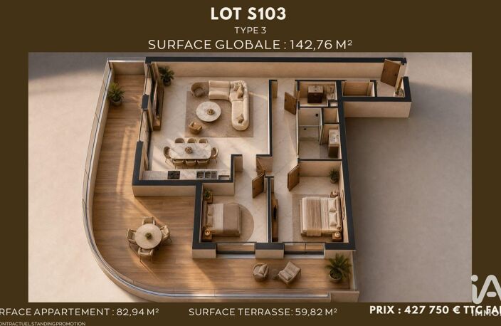 Vente Appartement 7 pièces — photo 2