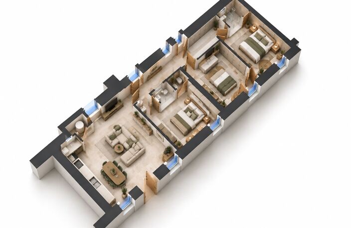 Vente Appartement 4 pièces — photo 3