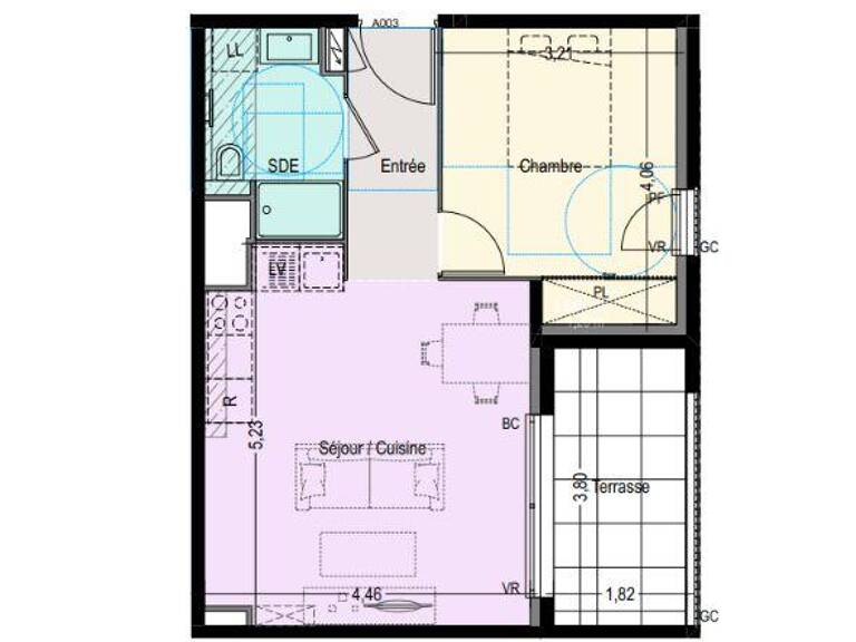 Vente Appartement 2 pièces — photo 1