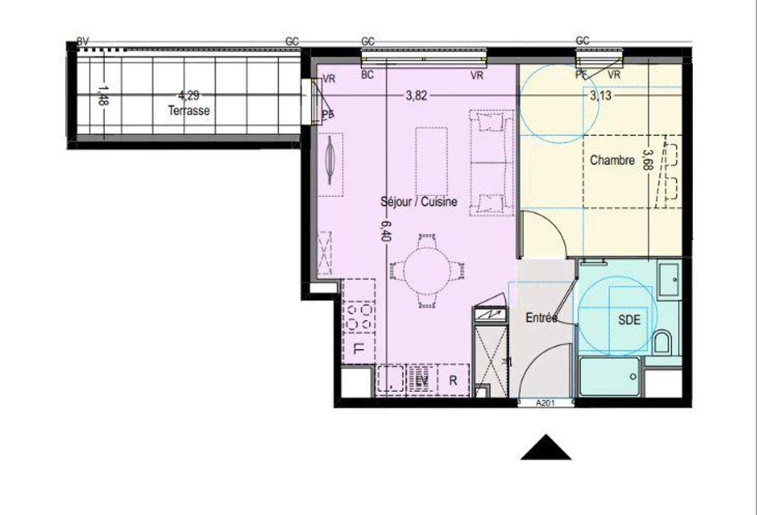 Vente Appartement 2 pièces — photo 1