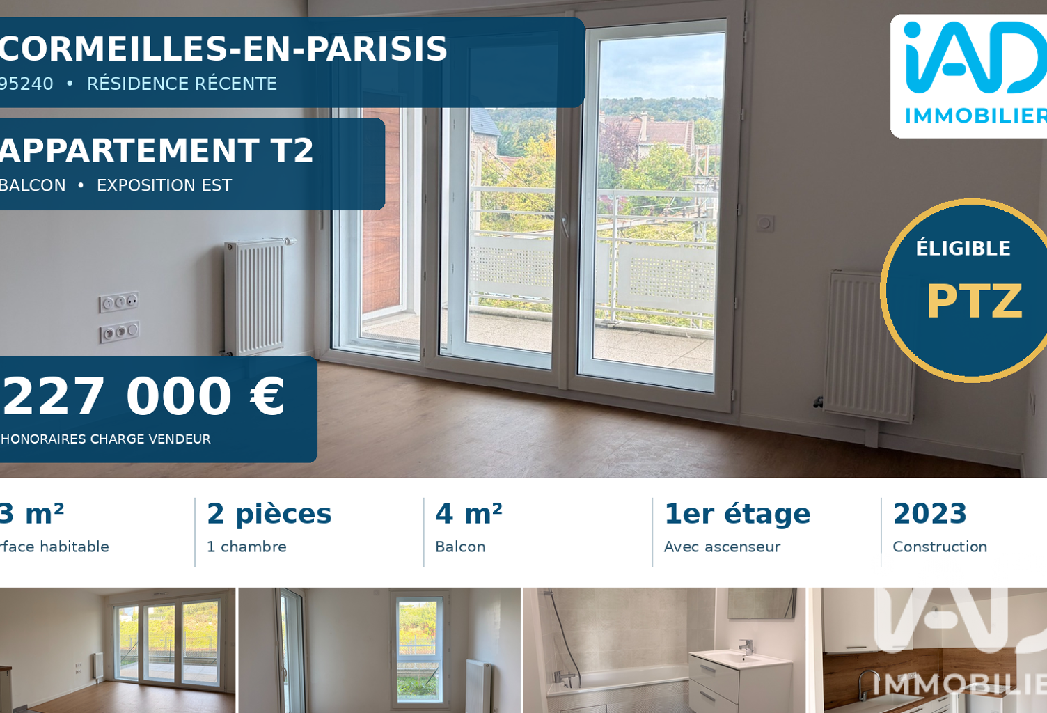 Vente Appartement 2 pièces — photo 1