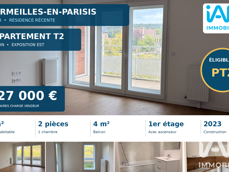 Vente Appartement 2 pièces — photo 1