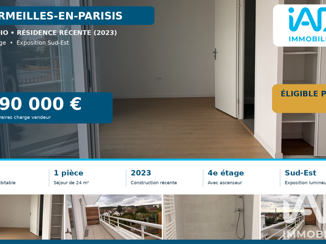 Vente Studio 1 pièce — photo du bien