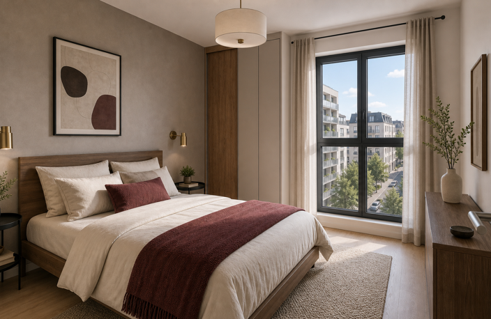Quartier amphitéatre avec un vrai extérieur — photo 2