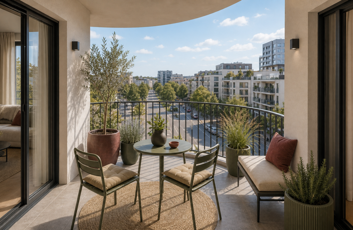 Quartier amphitéatre avec un vrai extérieur — photo 4