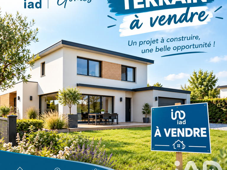 Vente Terrain à bâtir 213 m&sup2; — photo 1