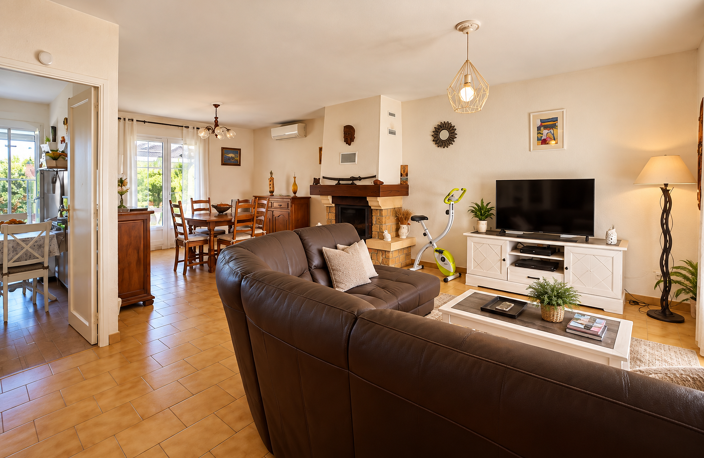 Maison de plain pied 90 m2 + garage 18 m2   3 chambres   Terrain 830 m2 — photo 4