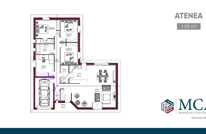 Maison à construire à Tosse (40230) — photo 4
