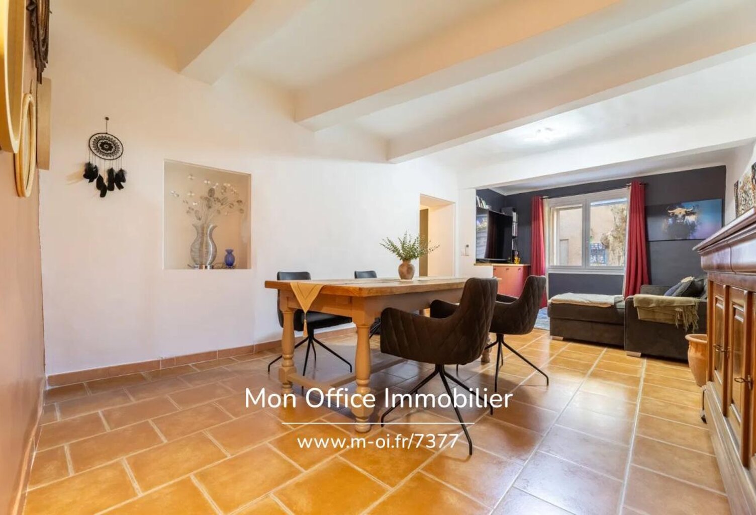 Référence : 7377-SJO - Appartement rénové 88m2 à Rians (83560): 2 chambres, 2 caves de 85m2, calme — photo 1