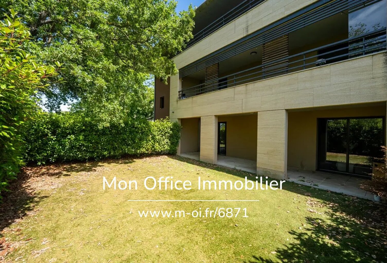 Référence : 7398-YAN - Appartement 2 pièces avec jardin, garage et stationnement privatif — photo 1