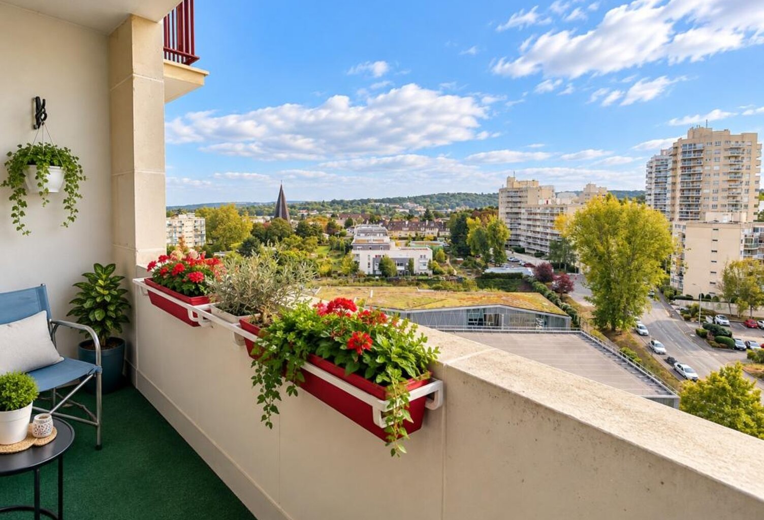 APPARTEMENT T3 - LE PECQ (78230) - BALCON - PARKING - CAVE - PROCHE COMMERCES ET ECOLES - VUE DÉGAGÉE — photo 1