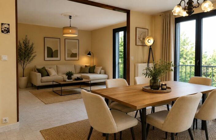 Appartement à vendre aux Milles (Aix-en-Provence) - T3/T4 traversant avec terrasse et fort potentiel — photo 4