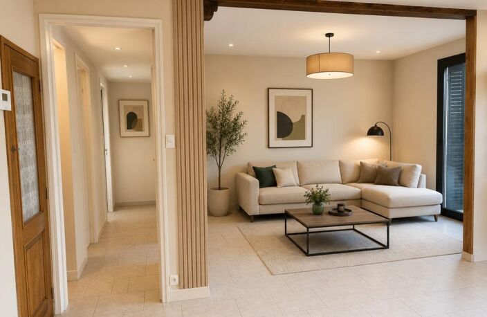 Appartement à vendre aux Milles (Aix-en-Provence) - T3/T4 traversant avec terrasse et fort potentiel — photo 5