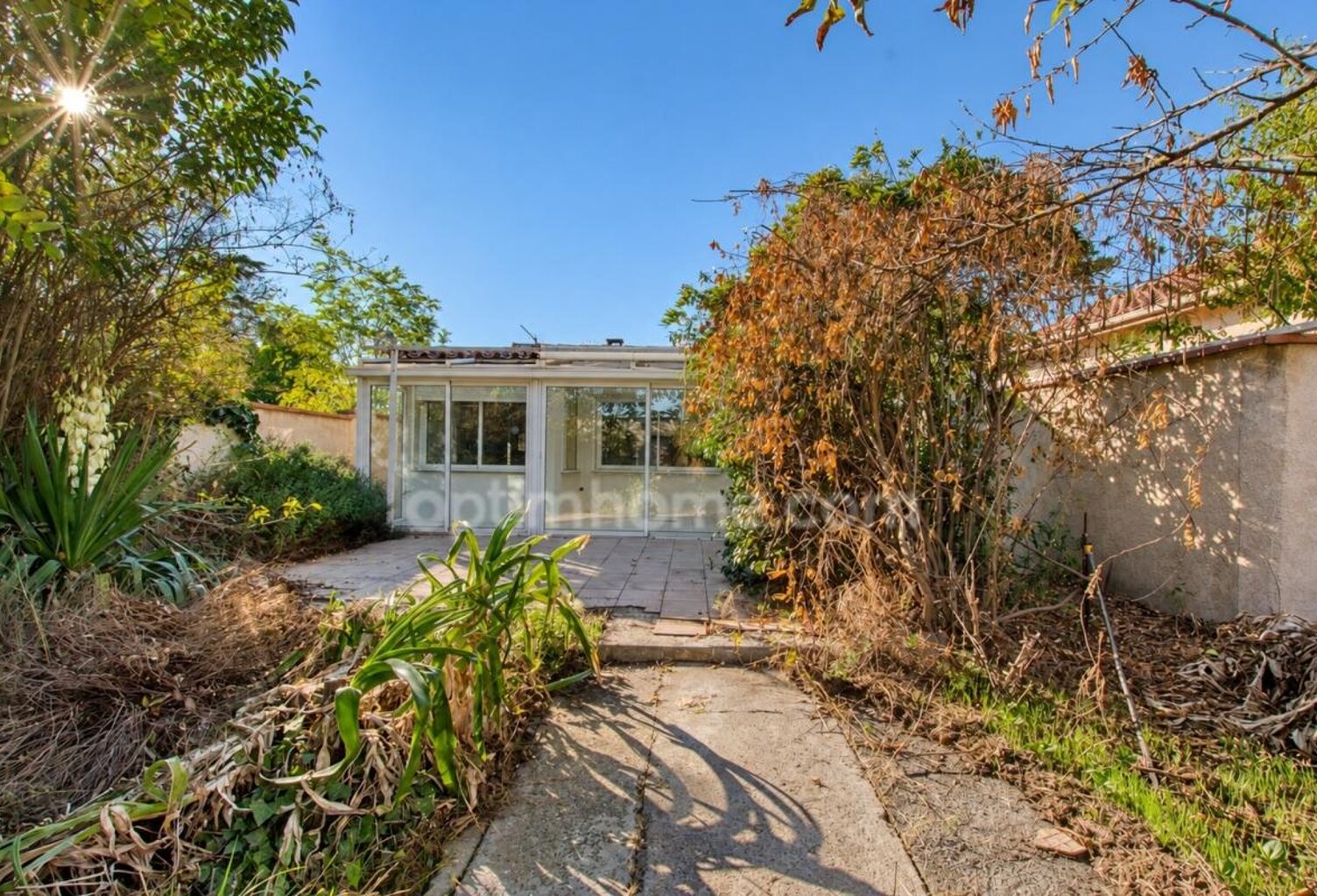 TOULOUSE PURPAN / BALUFFET — MAISON DE PLAIN-PIED, JARDIN, VÉRANDA ET ATELIER INDÉPENDANT 235 000 € — photo 1