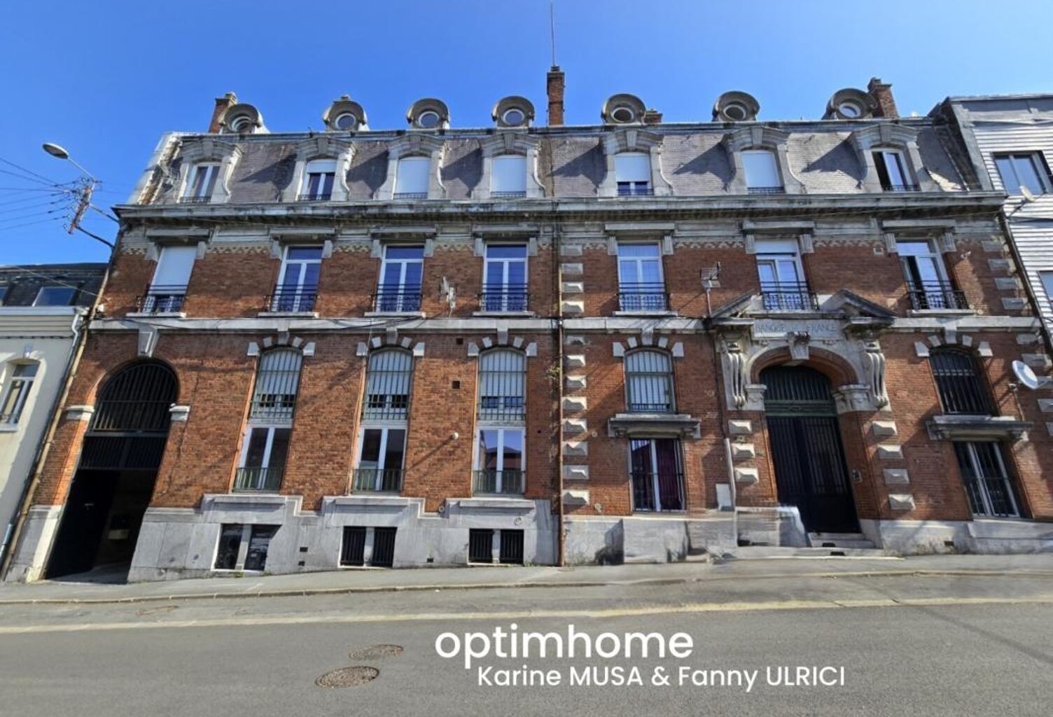59 - Vente immeuble FOURMIES - 11 logements 2 salles 1500 m² - Terrain 1302 m² — photo 1