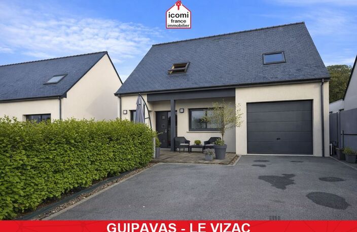 FINISTERE - Guipavas (29490) - A VENDRE - MAISON CONTEMPORAINE T5 DE 106M² AVEC PIECE DE VIE TRIPLE EN REZ DE JARDIN SUR +300M² DE TERRAIN ENVIRON - LIBRE JUILLET 2027 — photo 3