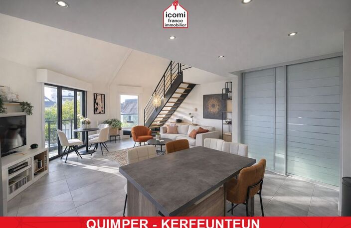 YVELINES - Montesson (78360) - A VENDRE - APPARTEMENT DUPLEX AU 1ER ET COMBLES DE 65 M² - PIECE DE VIE DE 35M - 1/2 COUCHAGES - PARKING - CALME - ESPACES COMMUNS ARBORES - RARE — photo 2
