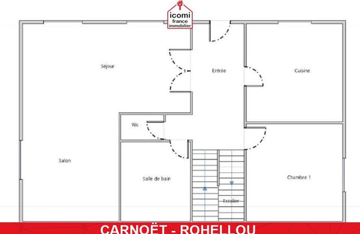 COTES-D'ARMOR - Carnoët (22160) - A VENDRE - MAISON 132 M2 - CONSTRUCTION 1981 - 5 CHAMBRES - SOUS-SOL - A RAFRAICHIR - 2 PETITES DEPENDANCES ET UN HANGAR - 3700 M2 DE TERRAIN - A 5MIN EN VOITURE DE L — photo 2
