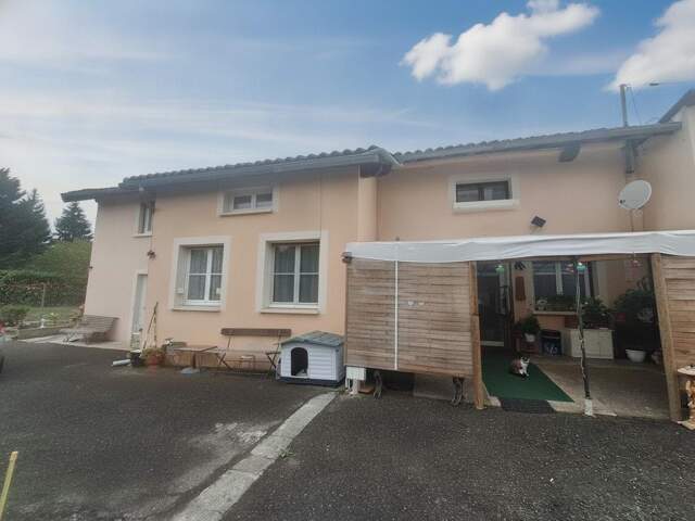 A vendre, Saint-Gaudens (Haute-Garonne) : Maison familiale écologique, idéale primo-accédants, avec un grand jardin et un garage — photo du bien