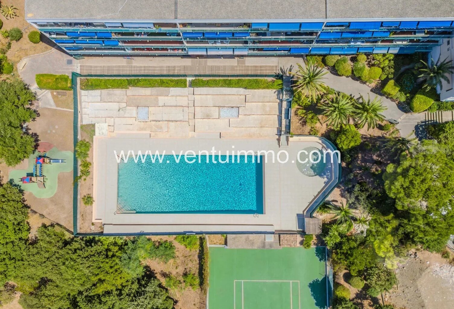 LE CANNET 59M2 PISCINE TENNIS — photo 1