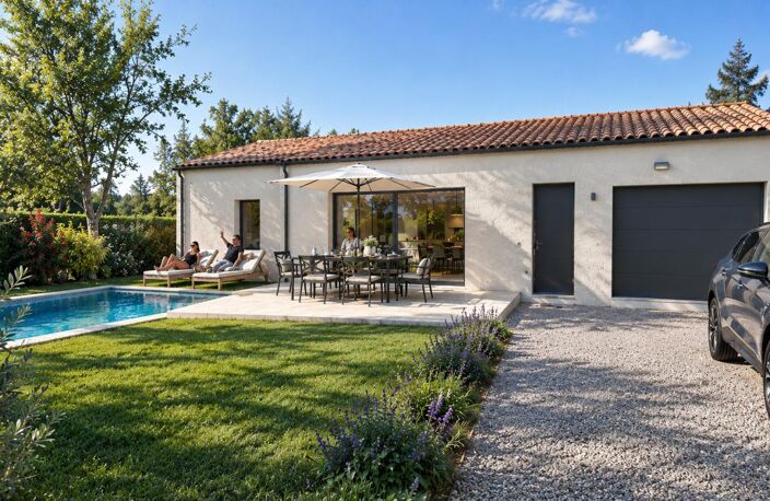 SAINT MARTIN D'ARDECHE :  Maison+ Terrain! — photo 2