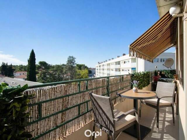 MONTPELLIER CHAMBERTE – UN DERNIER ÉTAGE AUX BEAUX VOLUMES, AVEC BALCON, PARKING ET CELLIER — photo du bien