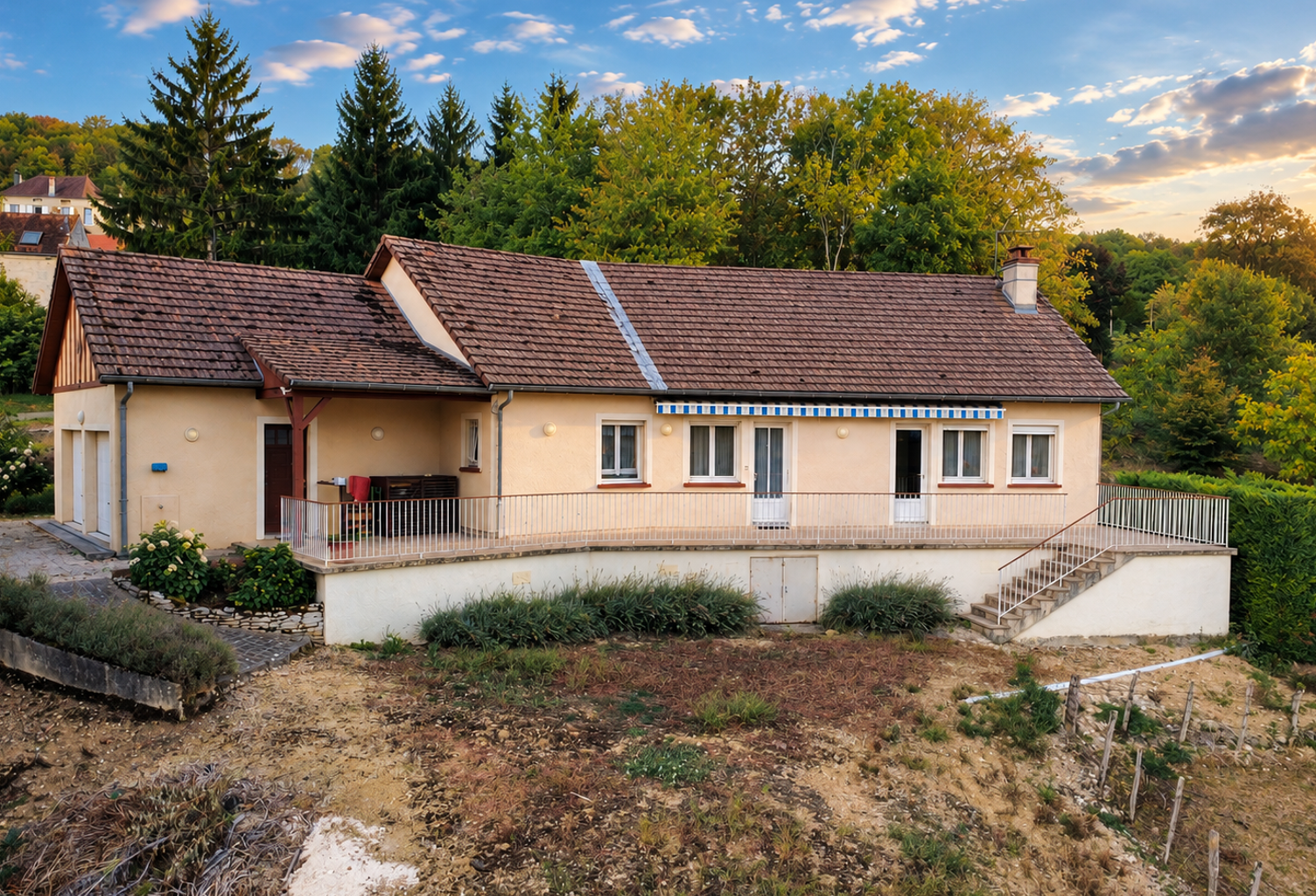 MAISON DE PLAIN PIED AVEC VUE — photo 1