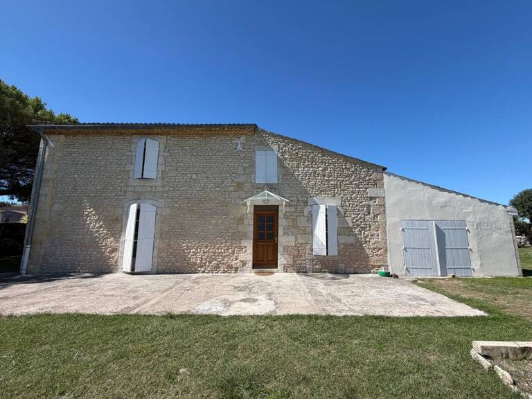 Maison en pierre à vendre secteur BARZAN — photo 1