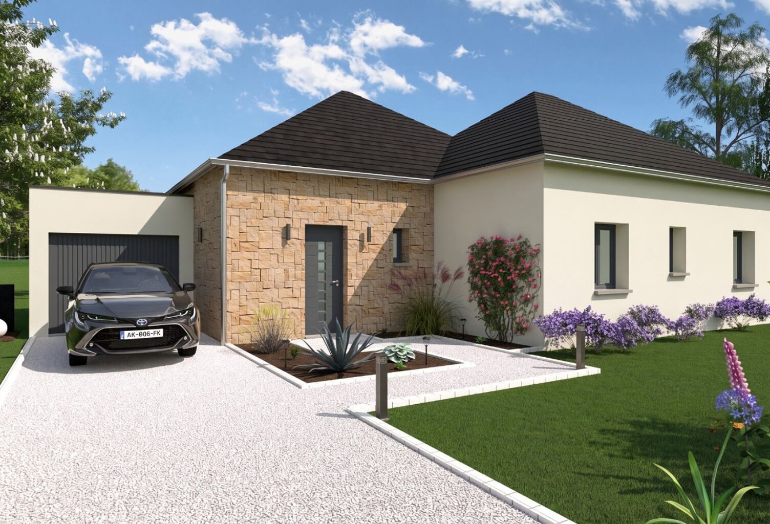 Faites construire votre maison 104 m² avec terrain à DREUX (28) ! — photo 1