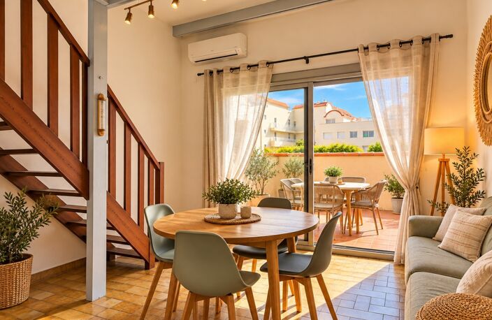 Charmante maison avec terrasse, 4 à 6 couchages et parking privatif, à deux pas du port — photo 4