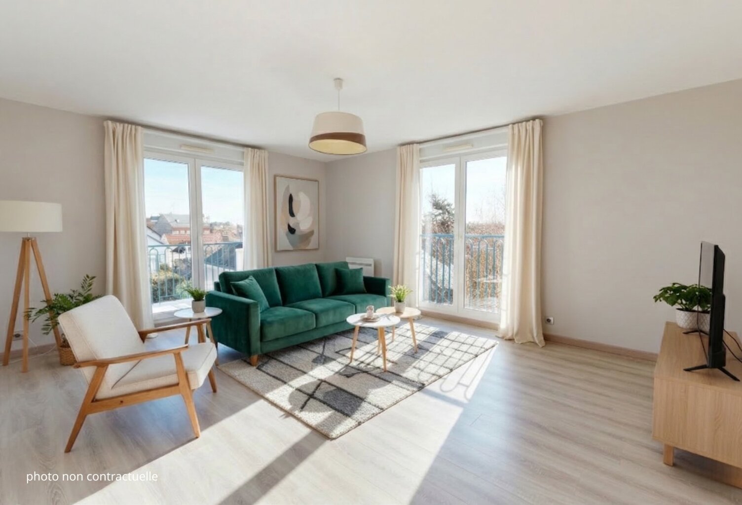 Appartement lumineux avec garage – Saint-Marceau — photo 1