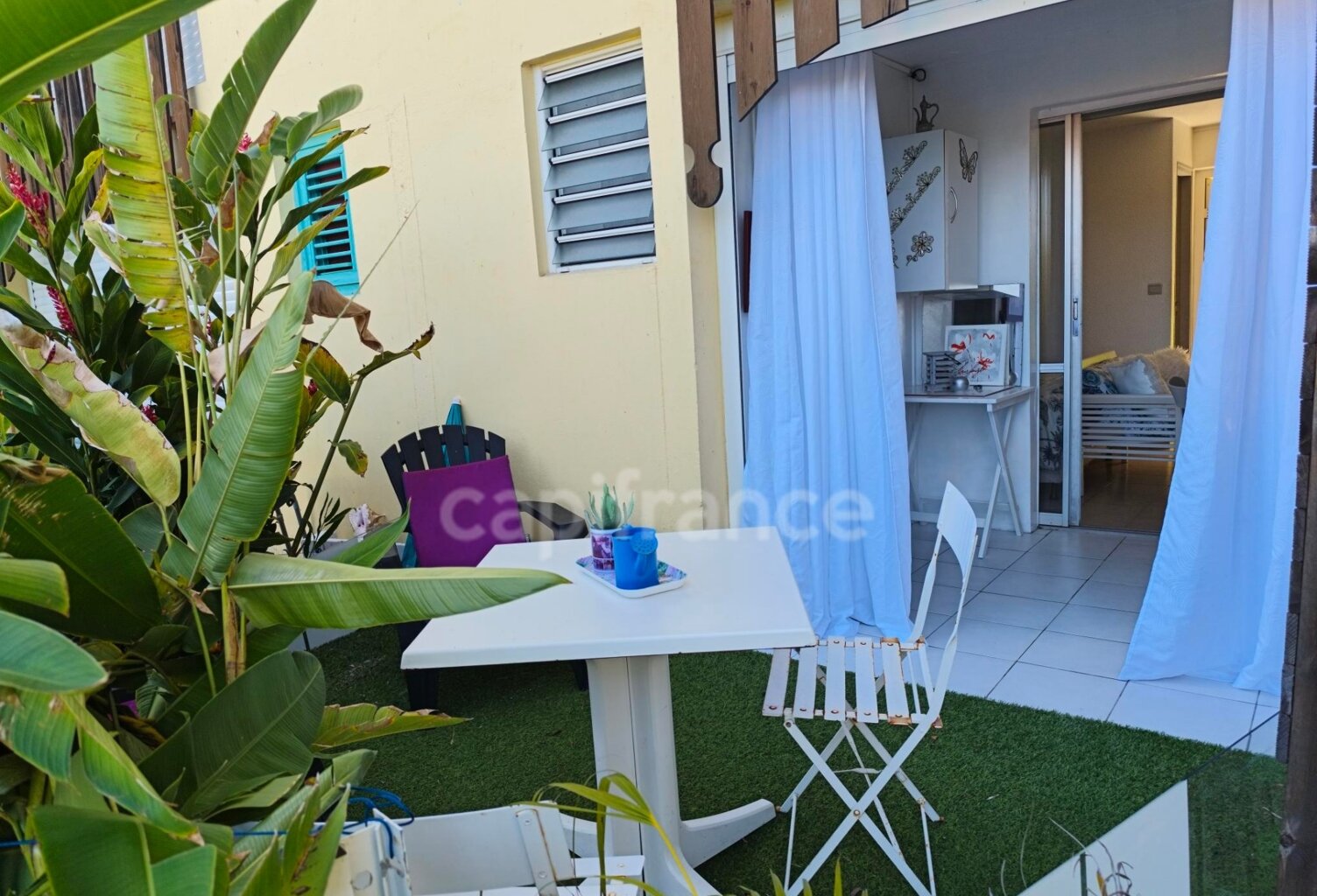 APPARTEMENT EN REZ DE CHAUSSEE A 100 M DE LA PLAGE DE CARITAN SAINTE ANNE (972) — photo 1