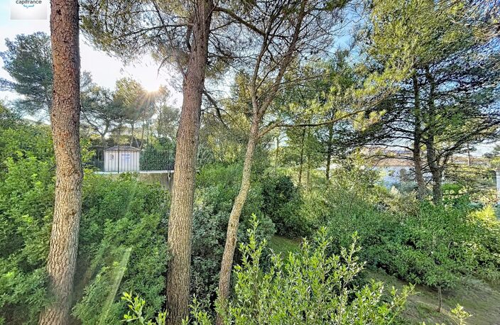 DOMAINE DE PONT ROYAL, maison  de 45 m2 dans la nature, climatisée , élevée d'un étage, 2 chambres, mitoyenne d'un seul côté, piscine privative, emplacement numéroté pour véhicule — photo 3