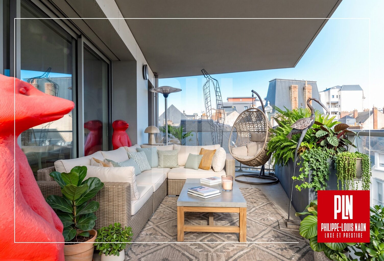 HYPERCENTRE | Appartement contemporain, terrasses et vues dégagées sur NOTRE DAME DE LA COUTURE — photo 1