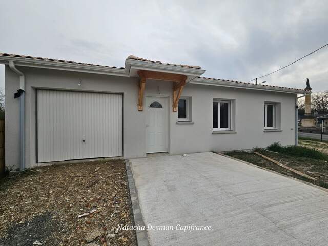 VENTE INTERACTIVE : Maison neuve à personnaliser, 4 pièces VENSAC (33) 103.69 m² — photo du bien