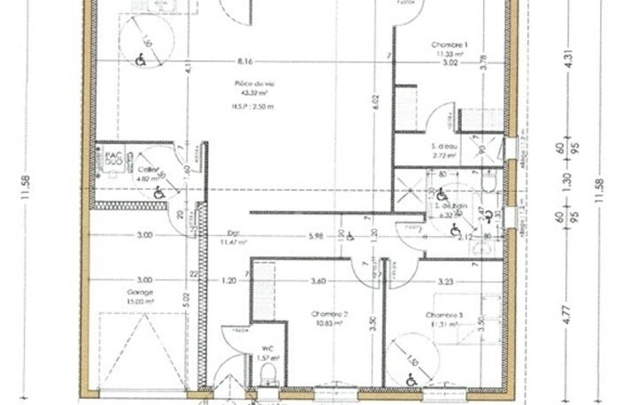 VENTE INTERACTIVE : Maison neuve à personnaliser, 4 pièces VENSAC (33) 103.69 m² — photo 4