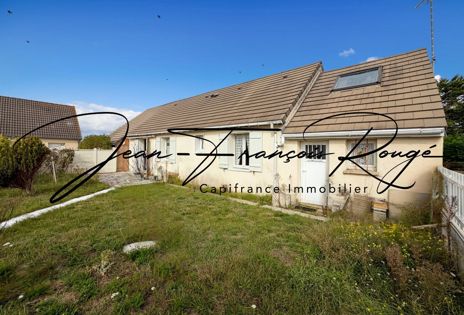 Pirou, à 400 mètres de la plage, maison de plain-pied avec trois chambres — photo 1