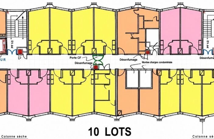 Proche du centre ville, plateau de 600m2 pour la création de 10 appartements — photo 3