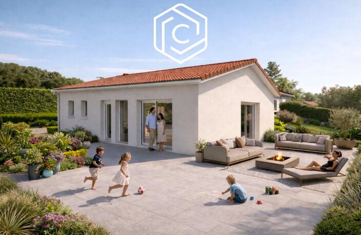 Projet d'une maison de 85m2 avec terrain à Montluel (01) — photo 2