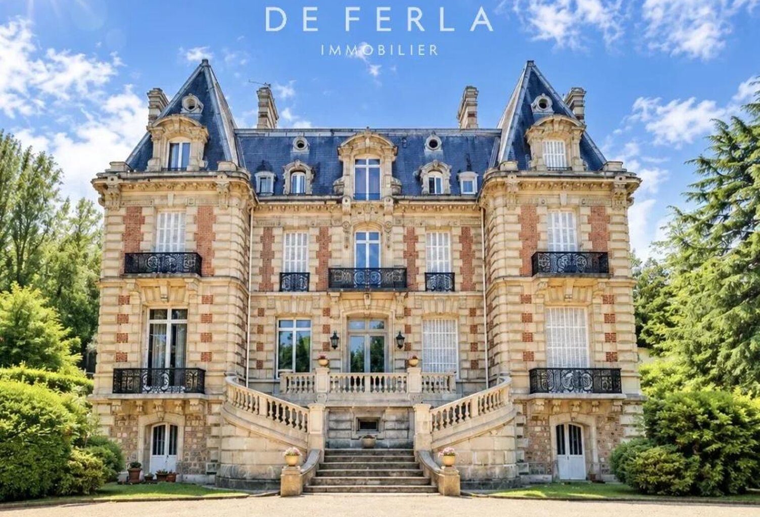 Marnes-la-Coquette — Appartement de réception avec jardin privatif au sein d’un château — photo 1