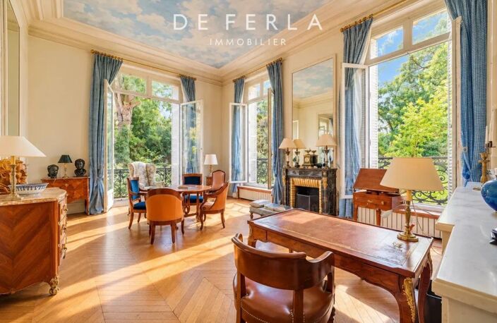 Marnes-la-Coquette — Appartement de réception avec jardin privatif au sein d’un château — photo 3