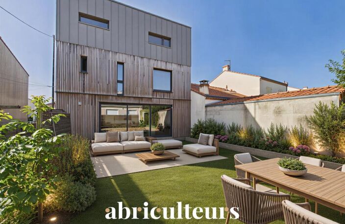Maison d'architecte de 2011 - 220M2 - DPE C - Jardin - 5 chambres - Un garage/buanderie - 2 parking - Rezé - Rue de l’Aérodrome — photo 2