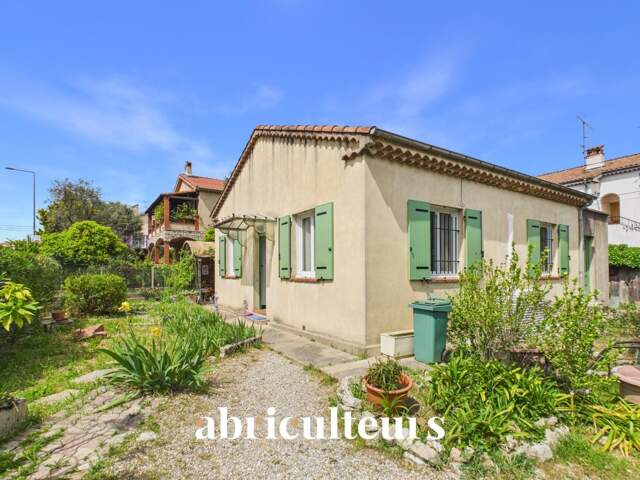 Charmante maison de plain-pied de 80 m² habitables - Jardin de 522 m² - Cannes La Bocca — photo du bien